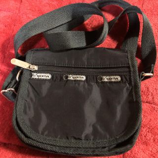 レスポートサック(LeSportsac)のレスポミニショルダー黒(ショルダーバッグ)