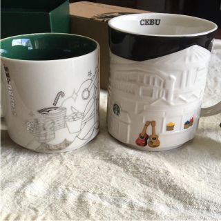 スターバックスコーヒー(Starbucks Coffee)のスターバックス☆セブ島限定マグカップ(グラス/カップ)