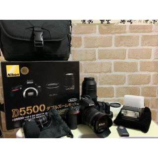 ニコン(Nikon)のNikon D5500 ダブルズームキット(デジタル一眼)