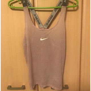 ナイキ(NIKE)のNIKE トレーニングタンクトップ ピンク×グレー(タンクトップ)