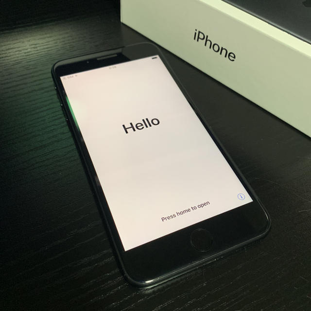 SIMフリー iPhone7plus 128GB マットブラック