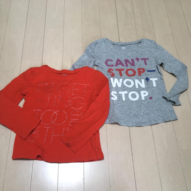 Old Navy(オールドネイビー)の3A 3T★ オールドネイビー ロンT 長袖 キッズ/ベビー/マタニティのキッズ服女の子用(90cm~)(Tシャツ/カットソー)の商品写真