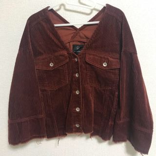 ダブルクローゼット(w closet)のコーデュロイジャケット(ブルゾン)