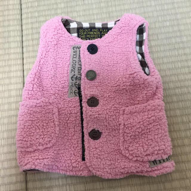 JUNK STORE(ジャンクストアー)のベスト キッズ/ベビー/マタニティのキッズ服女の子用(90cm~)(その他)の商品写真