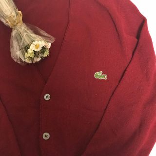 ラコステ(LACOSTE)のニットカーディガン(カーディガン)