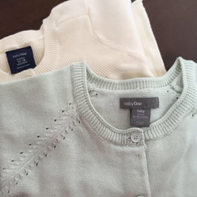 babyGAP(ベビーギャップ)のgap カーディガン キッズ/ベビー/マタニティのキッズ服女の子用(90cm~)(その他)の商品写真