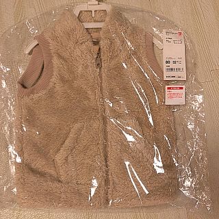 ユニクロ(UNIQLO)のUNIQLO ボアフリース ベスト ベビー(その他)