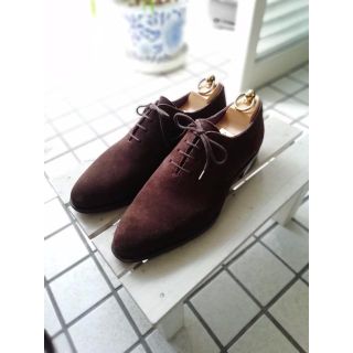 クロケットアンドジョーンズ(Crockett&Jones)の美品 カルミナ ホールカット 7(ドレス/ビジネス)