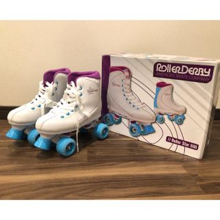 ローラースケート RollerDerby 24cm クリスマス(ローラーシューズ)