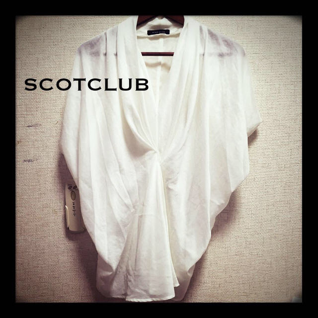 SCOT CLUB(スコットクラブ)の取引中 レディースのトップス(シャツ/ブラウス(半袖/袖なし))の商品写真