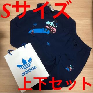 アディダス(adidas)の新品! アディダスオリジナルス ヘラス コラボ 上下セット ネイビー Sサイズ(ジャージ)