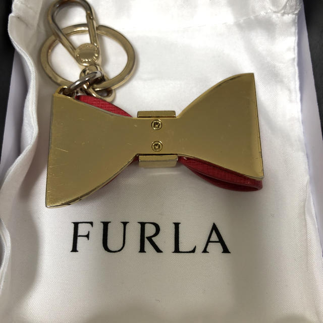 Furla(フルラ)の【FURLA】リボンチャーム ハンドメイドのファッション小物(バッグチャーム)の商品写真