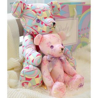 レディー(Rady)のRady TEDDY BEAR 2個セット ノベルティ(ぬいぐるみ)