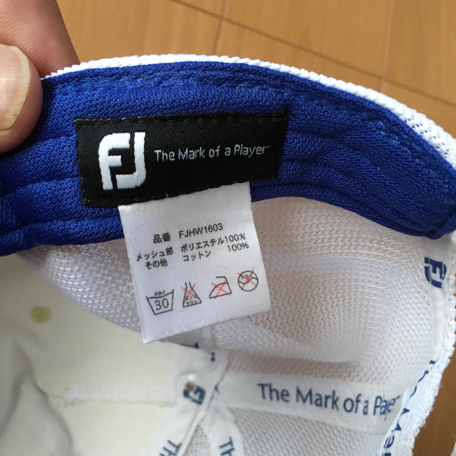 FootJoy(フットジョイ)のフットジョイゴルフキャップ スポーツ/アウトドアのゴルフ(その他)の商品写真