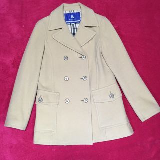 バーバリーブルーレーベル(BURBERRY BLUE LABEL)のバーバリーブルーレーベルコート(ピーコート)