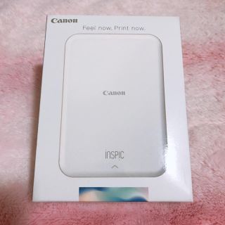 キヤノン(Canon)のCanon キャノン inspic スマホ フォトプリンター ピンク(その他)