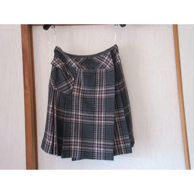 Chloe(クロエ)のmiss chloe チェック　プリーツ巻きスカート レディースのスカート(ひざ丈スカート)の商品写真