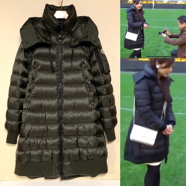 MONCLER   モンクレール CHAMBLY カーキ ダウンコート 滝沢眞規子