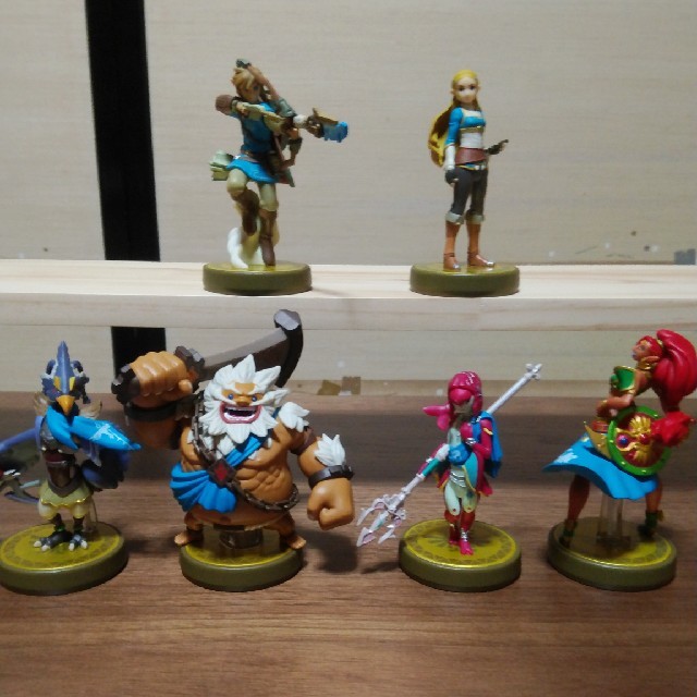 ゲームソフト/ゲーム機本体amiibo ゼルダの伝説 6体セット