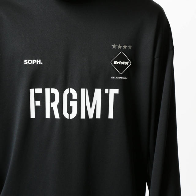FCRB × fragment design L/S TRANING TOP | parceiraoatacadista.com.br