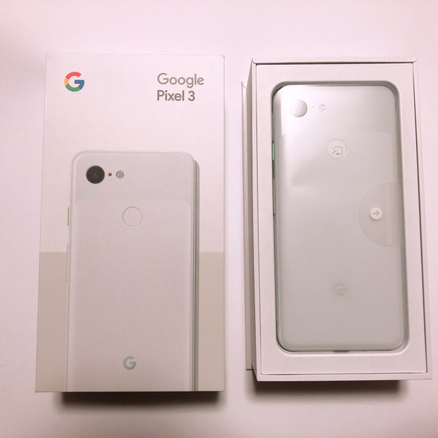 ANDROID(アンドロイド)の※最終値下げ Google Pixel3 64G Clearly White スマホ/家電/カメラのスマートフォン/携帯電話(スマートフォン本体)の商品写真