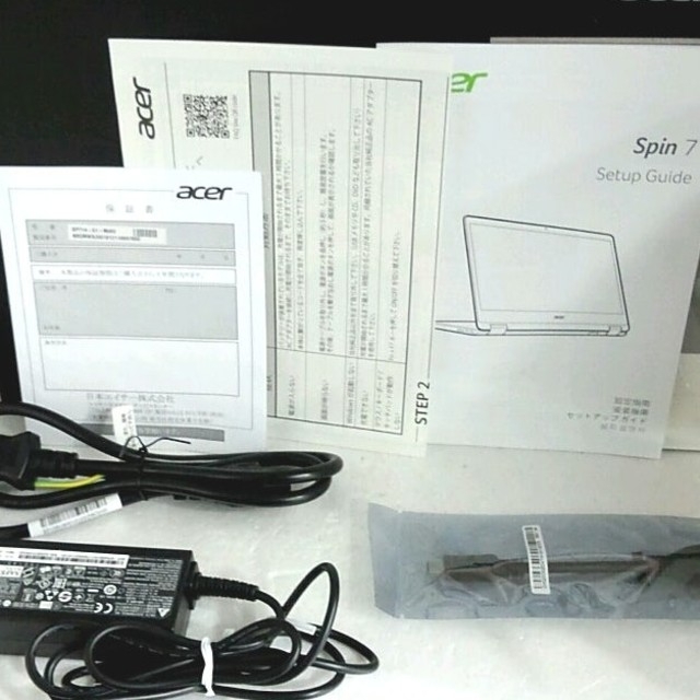 Acer(エイサー)の
[Acer]
Spin 7 SP714-51-N58U

 スマホ/家電/カメラのPC/タブレット(ノートPC)の商品写真