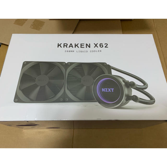 新品未開封 NZXT KRAKEN X62 RL-KRX62-01 - PCパーツ
