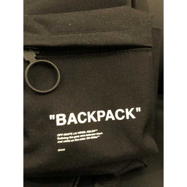 OFF-WHITE(オフホワイト)のoff-white/オフホワイト/QUOTE BACKPACK/正規/リュック メンズのバッグ(バッグパック/リュック)の商品写真