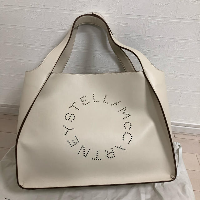 Stella McCartney - 【こもも様専用】ステラマッカートニー ロゴ トートバッグ ホワイトの通販 by K's shop｜ステラ