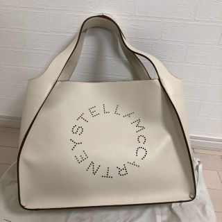 ステラマッカートニー(Stella McCartney)の【こもも様専用】ステラマッカートニー ロゴ トートバッグ ホワイト(トートバッグ)