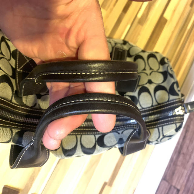 ⭐️美品正規品 COACHコーチシグネクチャーミニボストンバック ⭐️美品正規品 COACHコーチシグネクチャーミニボストンバック
