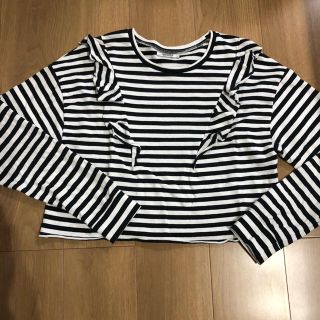 ザラ(ZARA)のZARA ボーダートップス(カットソー(長袖/七分))