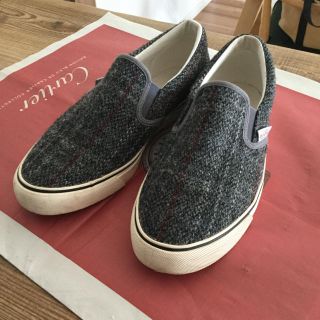 ハリスツイード(Harris Tweed)の期間限定値下げ！ハリスツイード スリッポン スニーカー 26.0cm(スニーカー)