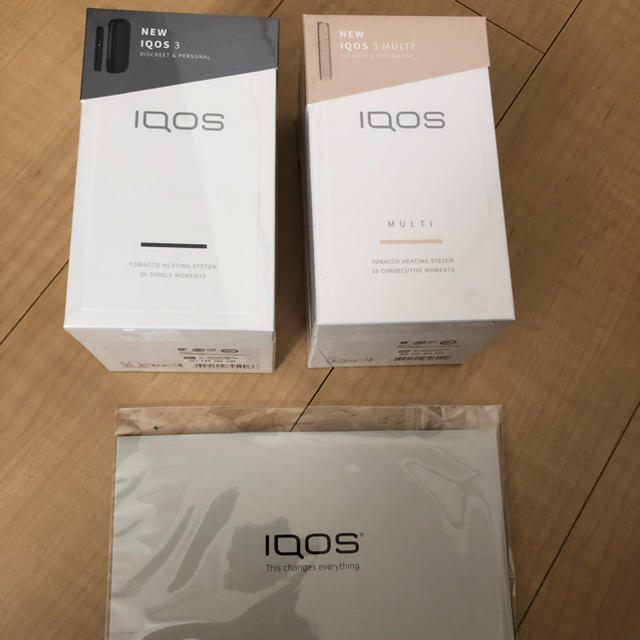 IQOS(アイコス)のIQOS3&IQOS3MULTIセット メンズのファッション小物(タバコグッズ)の商品写真