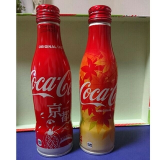 コカコーラ(コカ・コーラ)のコカ・コーラ 空き缶 秋、京都バージョン(その他)
