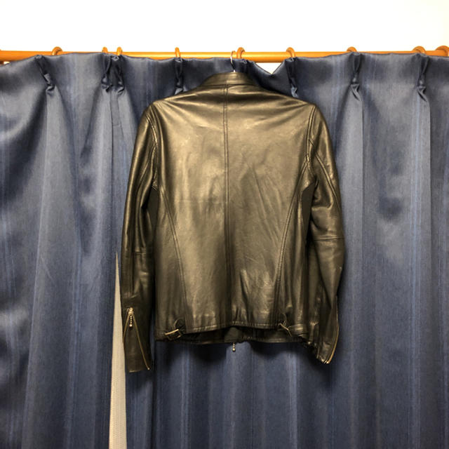 グラム シングル ライダースジャケット ラム革 | bombaytools.com