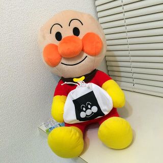 アンパンマン(アンパンマン)のアンパンマン メガジャンボ おにぎり巾着ぬいぐるみ(ぬいぐるみ)