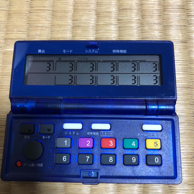 折りたたみ式 カチカチ君 小役カウンター Vフラッシュパチスロ 折りたたみ式 カチカチ君 小役カウンター Vフラッシュパチスロ