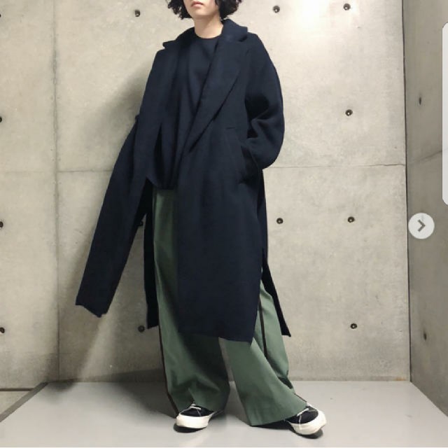 2018AW  ENFOLD ダブルビーバースリットオーバーコート