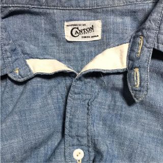 ウエアハウス(WAREHOUSE)のCANTON OVERALLS シャンブレーシャツ(シャツ)