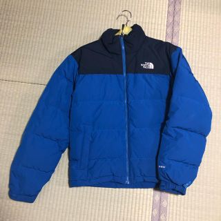 ザノースフェイス(THE NORTH FACE)の【本日限定】ノースフェイス ダウンコート ブルー 撥水加工済み(ダウンジャケット)