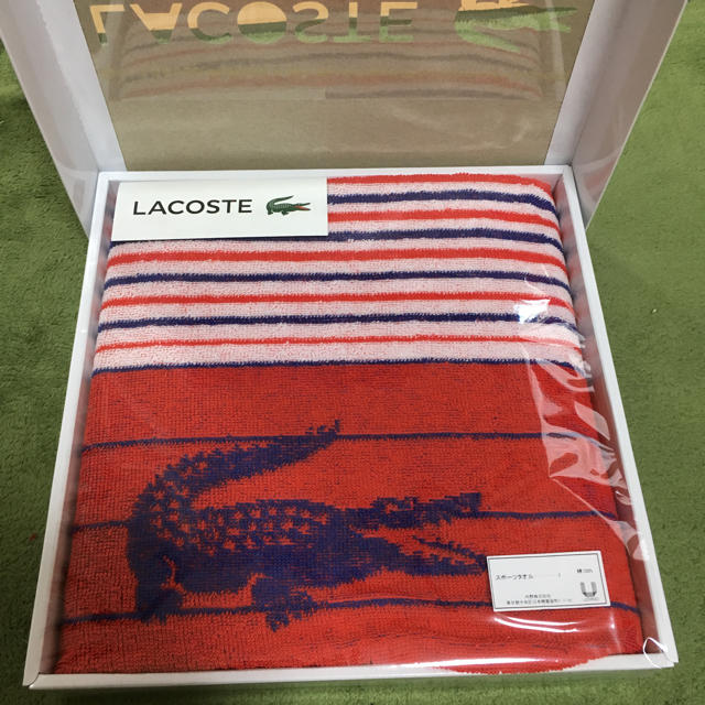 LACOSTE(ラコステ)のラコステ エンタメ/ホビーのアニメグッズ(タオル)の商品写真