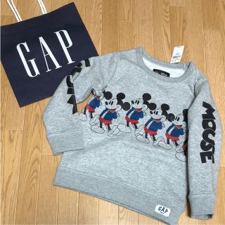 ベビーギャップ(babyGAP)のベビーギャップ トレーナー  グレー ディズニー 110センチ(ニット)