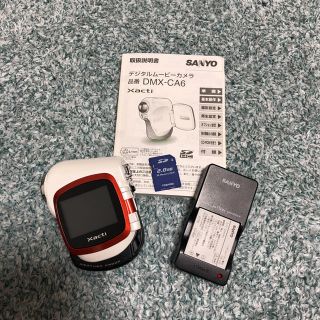 サンヨー(SANYO)の値下げ！デジタルムービーカメラ DMX-CA6 生活防水(ビデオカメラ)