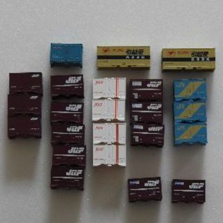 トミー(TOMMY)のNゲージ　コンテナ<各種>23個(鉄道模型)