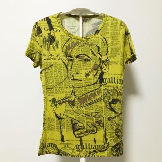 ジョンガリアーノ(John Galliano)のLサイズ◆レア物◆ジョンガリアーノ◆ニュースペーパー/正規品(Tシャツ(半袖/袖なし))