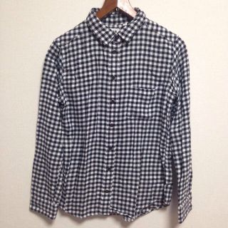 ユニクロ(UNIQLO)のUNIQLO ギンガムチェックシャツ(シャツ/ブラウス(長袖/七分))