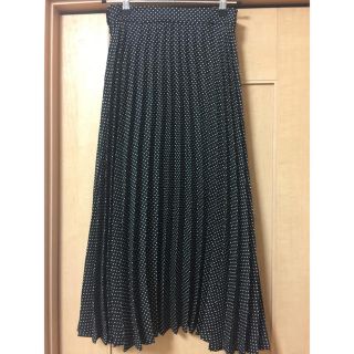 ザラ(ZARA)のZARA ザラ  ドットスカート 美品(ひざ丈スカート)