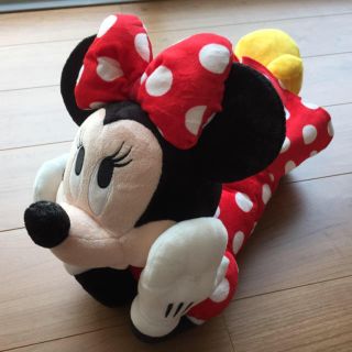 ディズニー(Disney)の★美品★ディズニーランド♡ミニー♡ティッシュカバー♡ティッシュケース(ティッシュボックス)