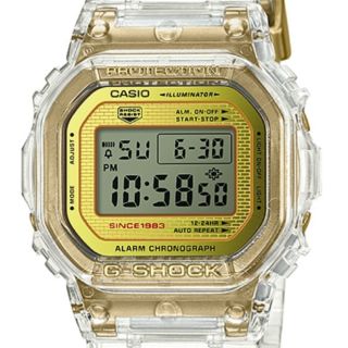 ジーショック(G-SHOCK)のG-SHOCK 35周年記念 グレイシアゴールド DW-5035E-7JR(腕時計(デジタル))